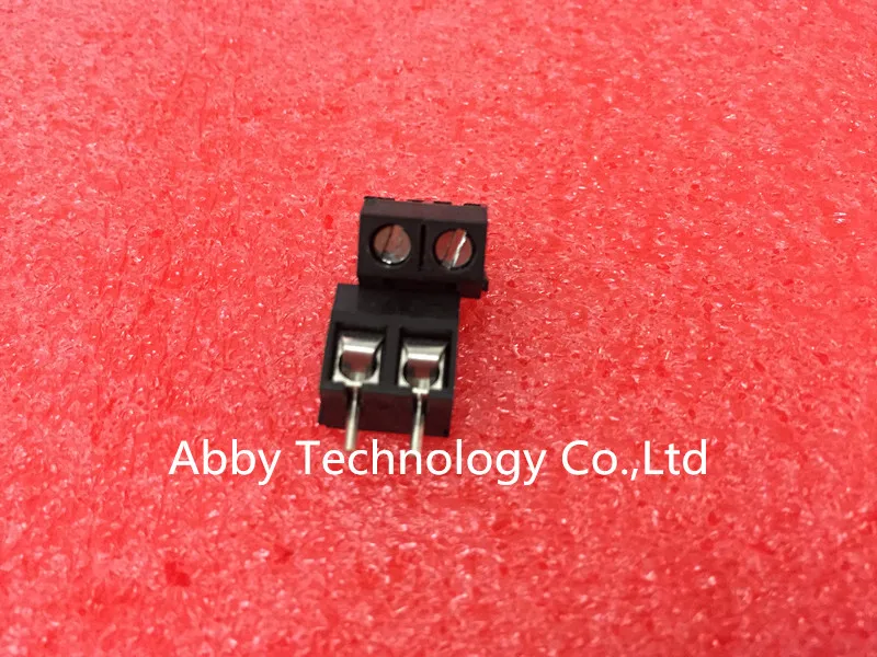 100 шт. KF301-2P KF301 &quot- &quotвинт 2Pin 5 0 мм коннектор для винтовой клеммы PCB с прямым