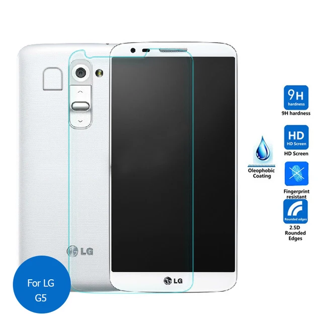 2.5D Закаленное стекло для LG G5 Высококачественная защитная пленка
