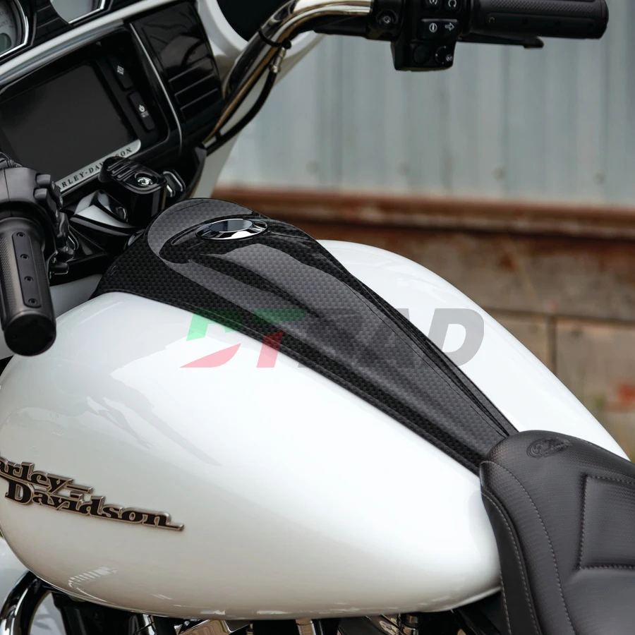100% углеродное волокно в крышке топливного бака для Harley-Davidson 2013 Tri Glide Ultra Classic