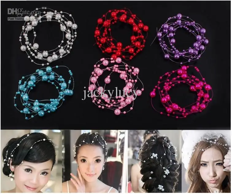 8 + 3 мм белая жемчужина искусственные бусины гирлянда сделай сам для свадебного