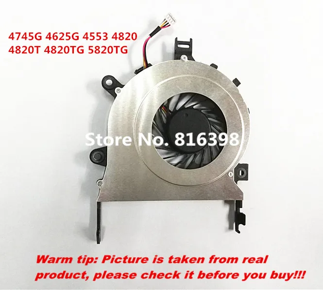 HengXC Новый OEM Вентилятор охлаждения ноутбука для Acer Aspire 4745 4625G 4553 4745G 4820 4820T 4820TG 5820TG