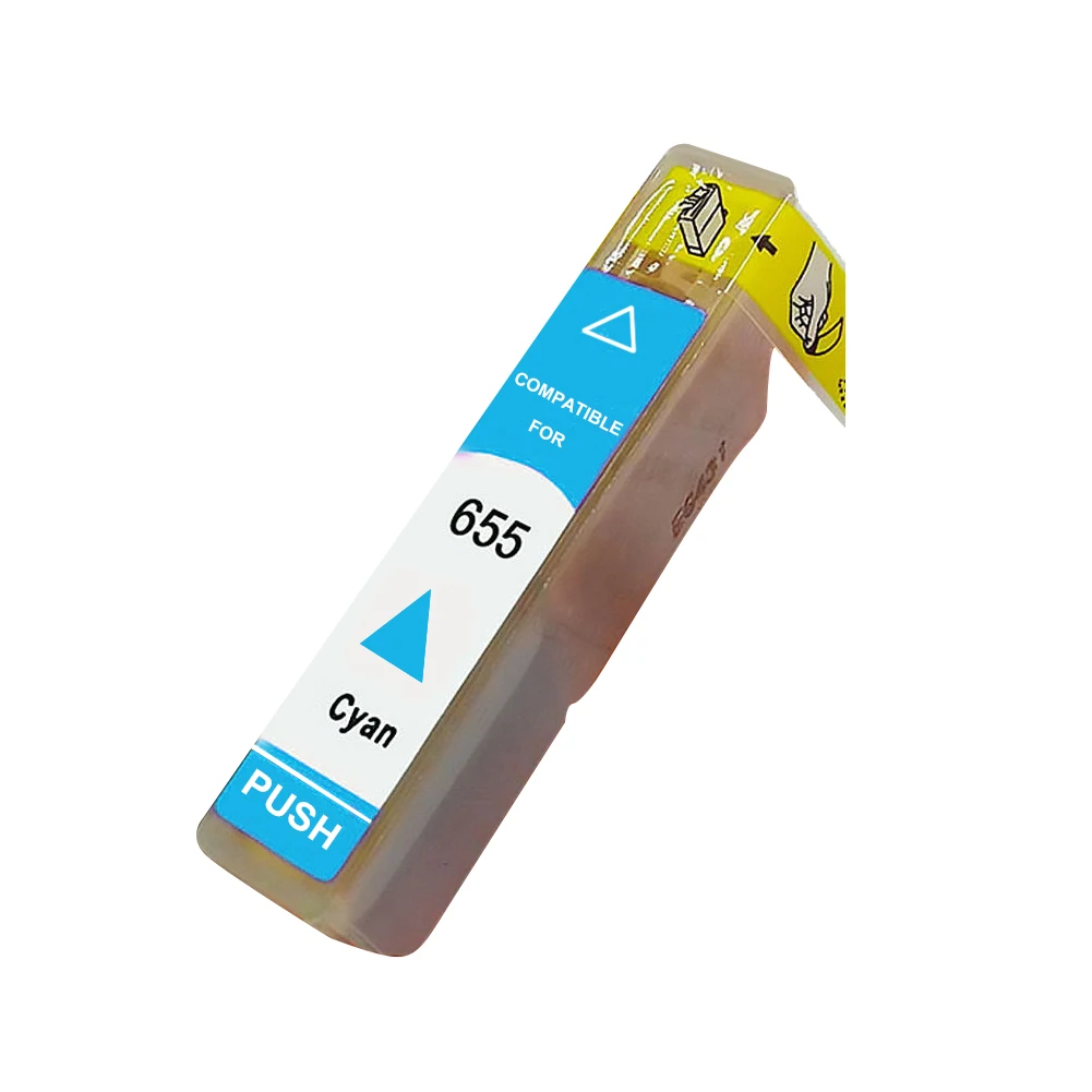 4 шт совместимые чернильные картриджи для HP 655 Deskjet 3525 4615 4625 5525 6520 6525 2019NEW|Детали