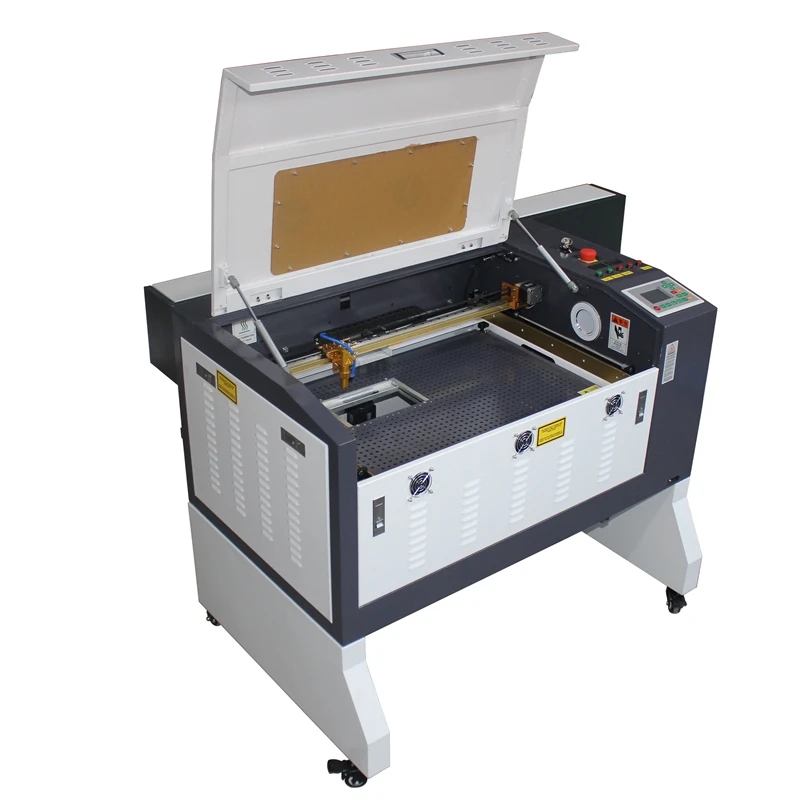 Diy CNC гравировальный станок CO2 лазерная гравировка Ruida 50 Вт 4060 гравировальная