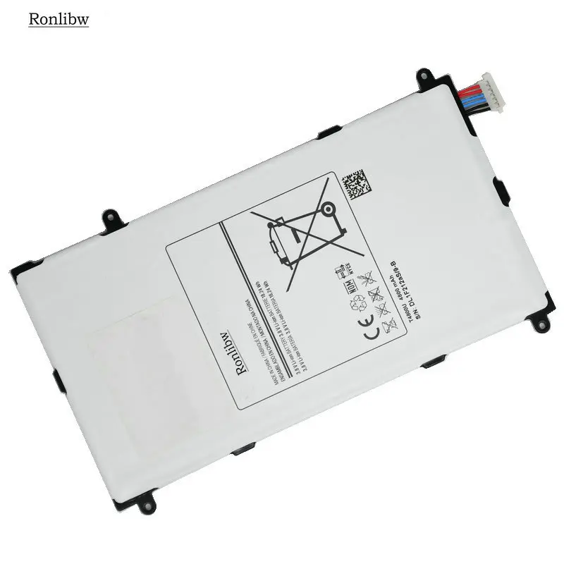 Ronlibw 4800mAh T4800U T4800E запасная батарея для Samsung Galaxy Tab Tablet Pro 8 4 дюймов &quotT325 T321 T320 SM-T320 |