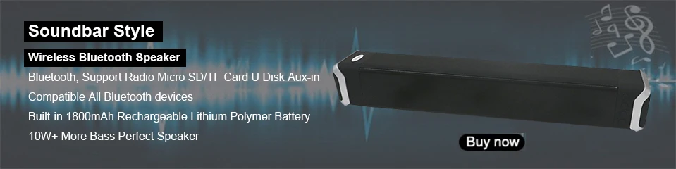 Bluetooth динамик Портативный беспроводной мини с микрофоном громкой связи MP3 музыкальный плеер AUX линия в USB TF FM радио для телефона samsung