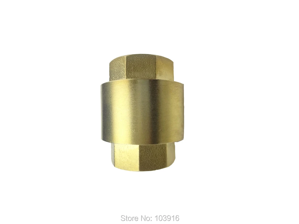 DN20 латунный невозвратный клапан вертикальный обратный для воды масла воздуха|non