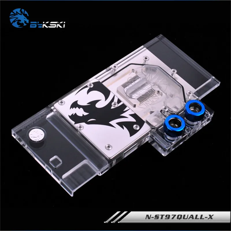 Водяной блок Bykski для графического процессора VGA ZOTAC GTX970 GTX760 GTX660TI|Кулеры и системы
