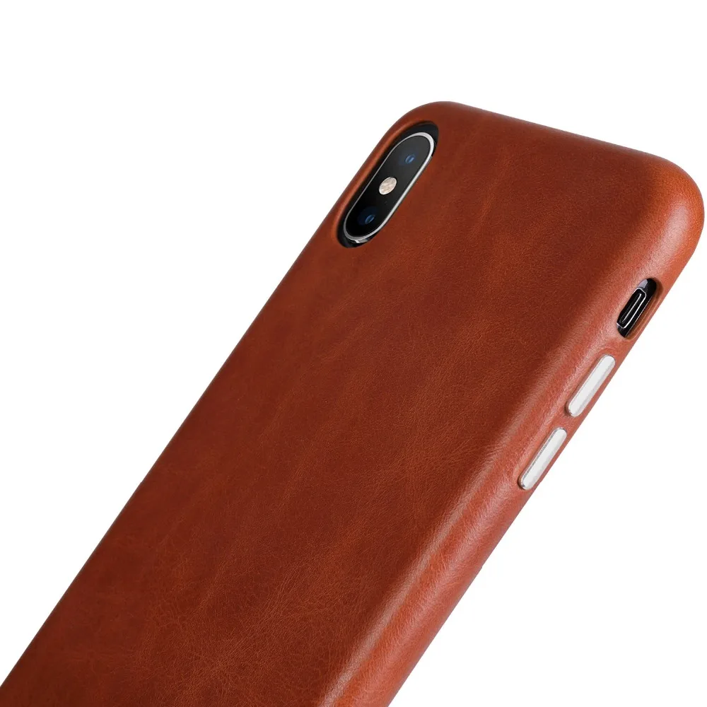 Jisoncase Чехол для Телефона iPhone XS MAX кожаный чехол 6 5 дюймов Роскошный телефона