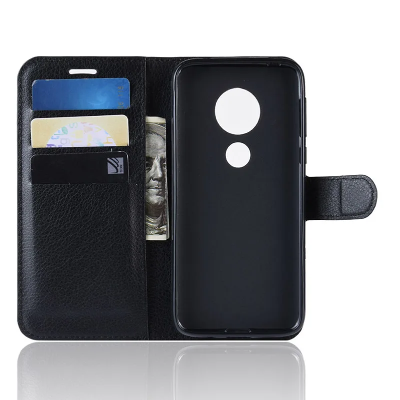 YINGHUI Magnetic Wallet Pu Leather Phone Case For Moto G7 Play Power P40 | Мобильные телефоны и аксессуары
