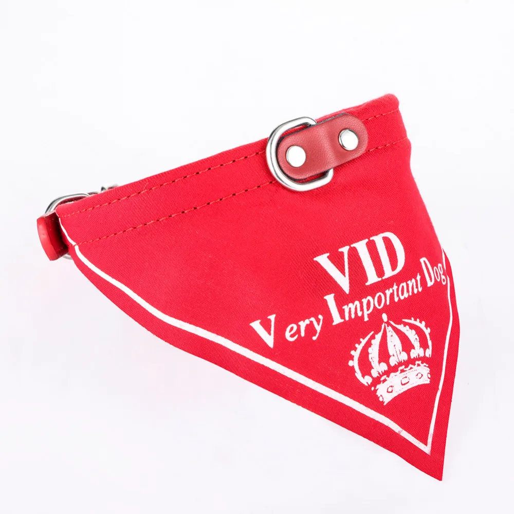 Классический ошейник для домашних животных VID Crown банданы маленьких собак