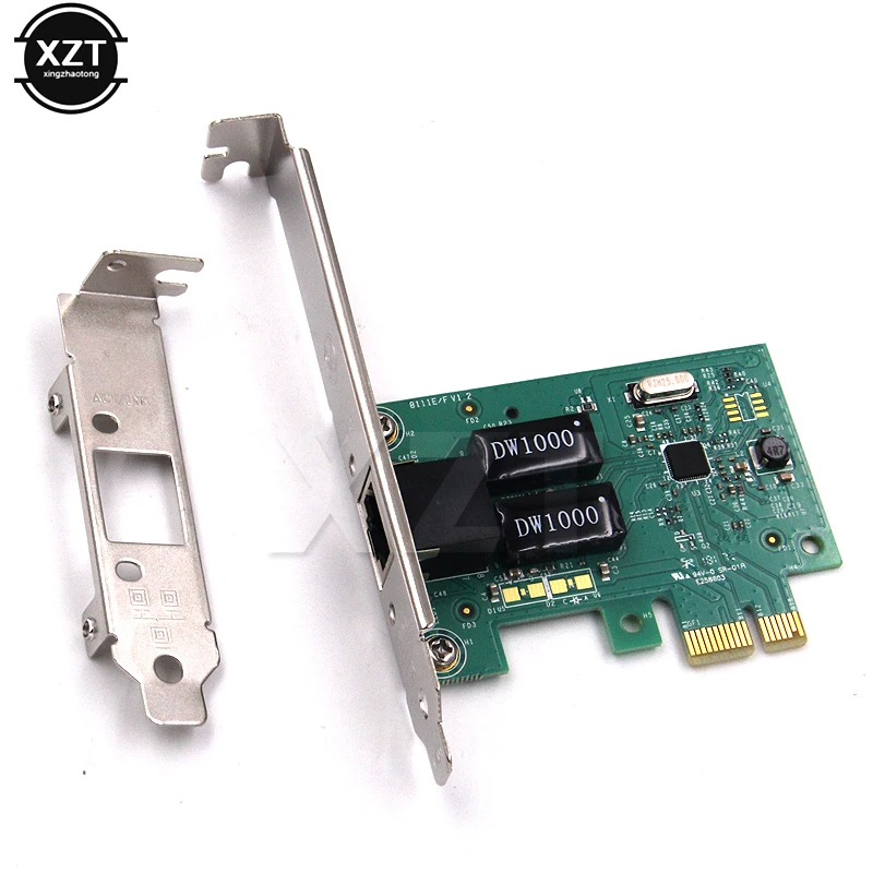 Новая сетевая карта 1000 Мбит/с Gigabit Ethernet PCI Express E 10/100/1000 м сетевой адаптер RJ45 LAN
