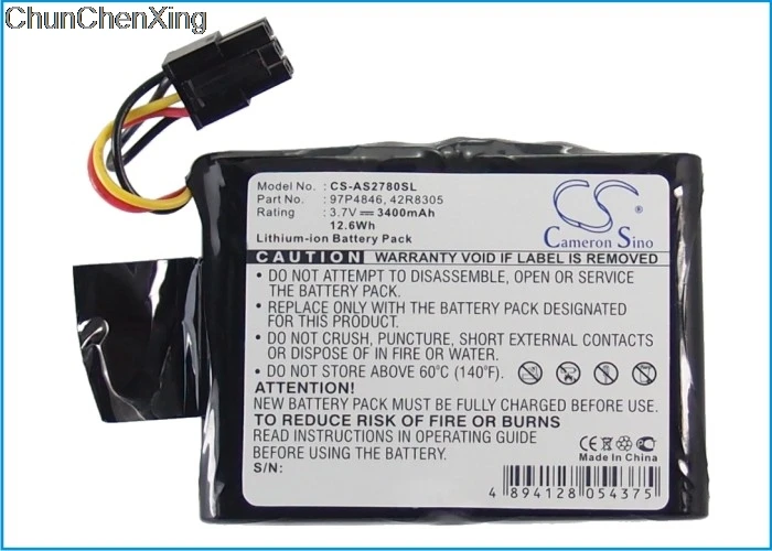 Аккумулятор Cameron Sino 3400mAh для IBM 571B 572B 572F и 575C 74Y6773 74Y6870 74Y9340 97P4847 P520 P52A Power
