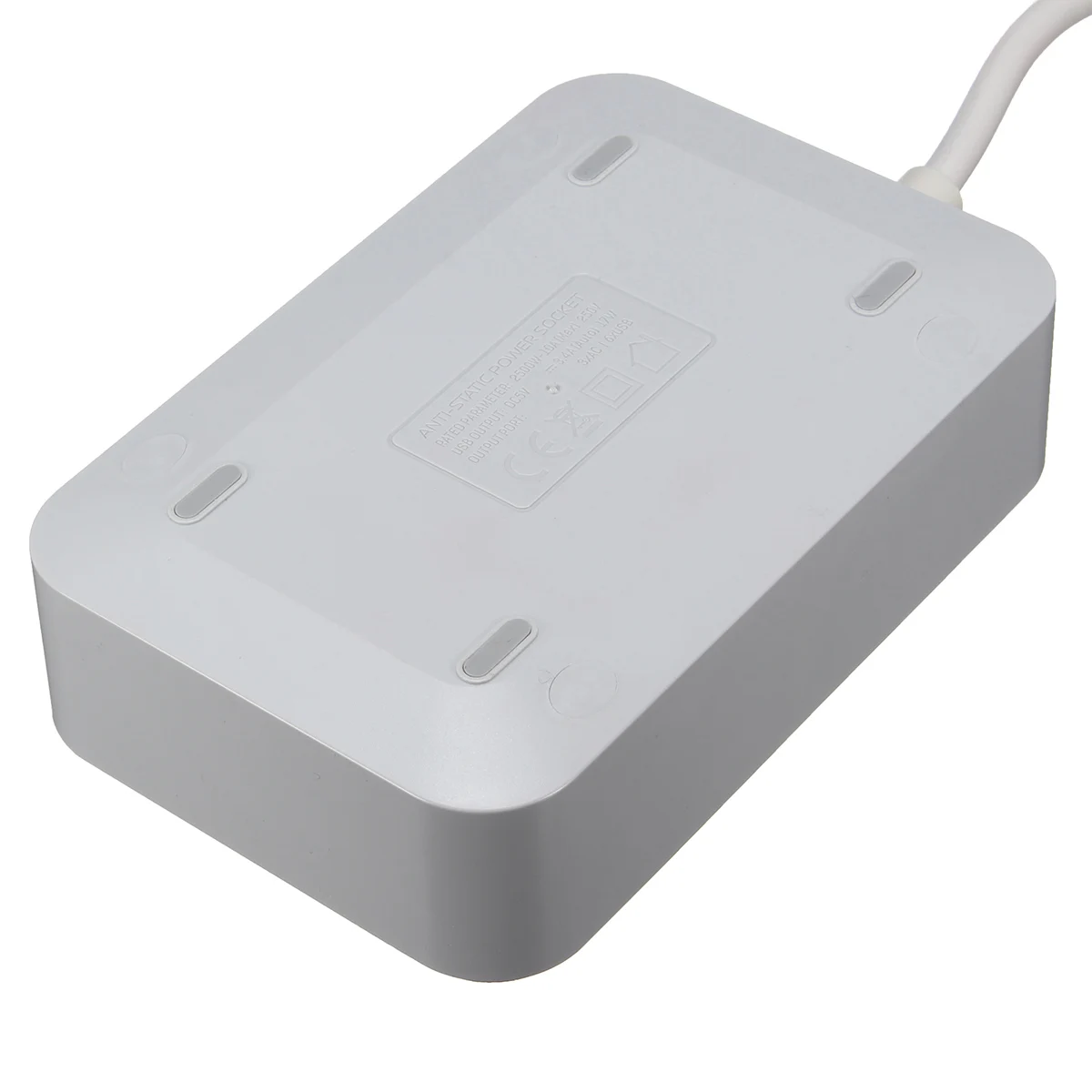 5V 3.4A Настольная 3 Розетка 6 USB порт 5.24 фута/1 м штепсельная вилка европейского