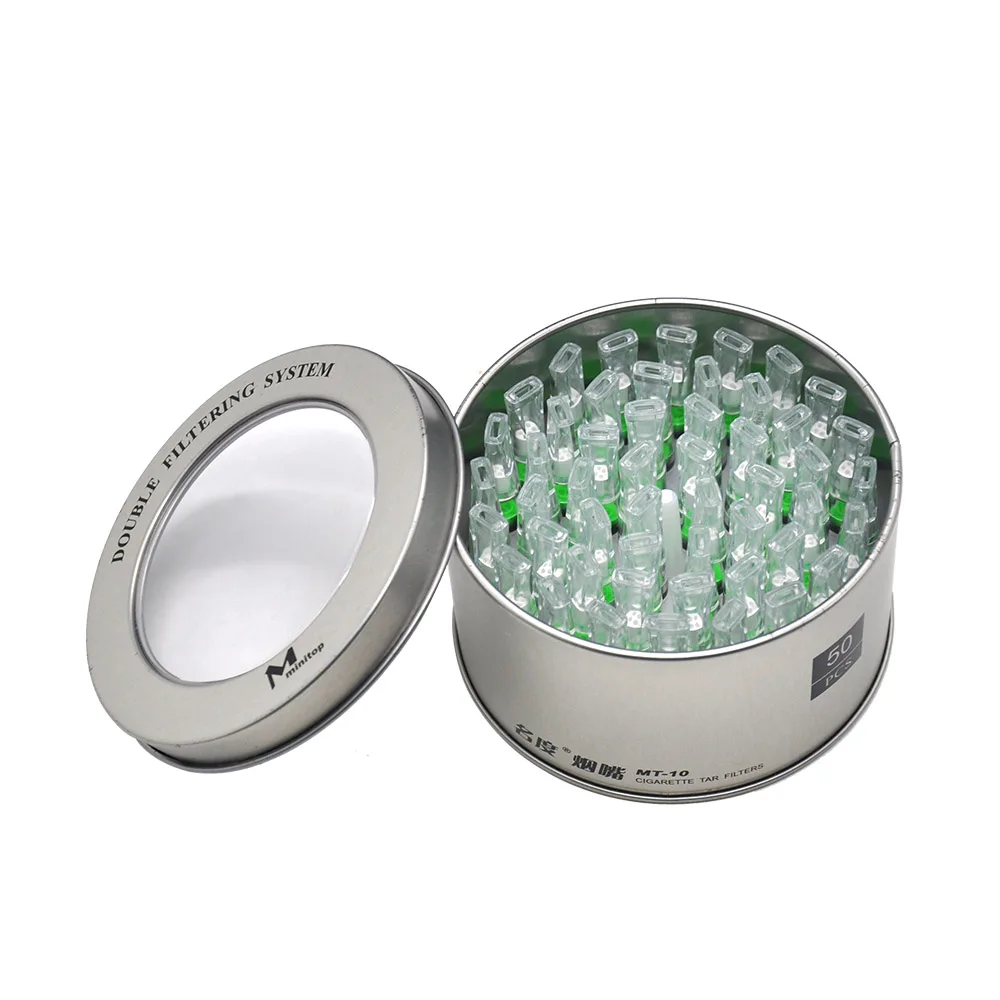 Disposable Filter HORNET одноразовые пластиковые фильтры для сигарет наконечники для курильщиков 8 мм сигаретный фильтр для курения уменьшают фильтрацию смолы чистящий держатель - Color: Disposable Filter