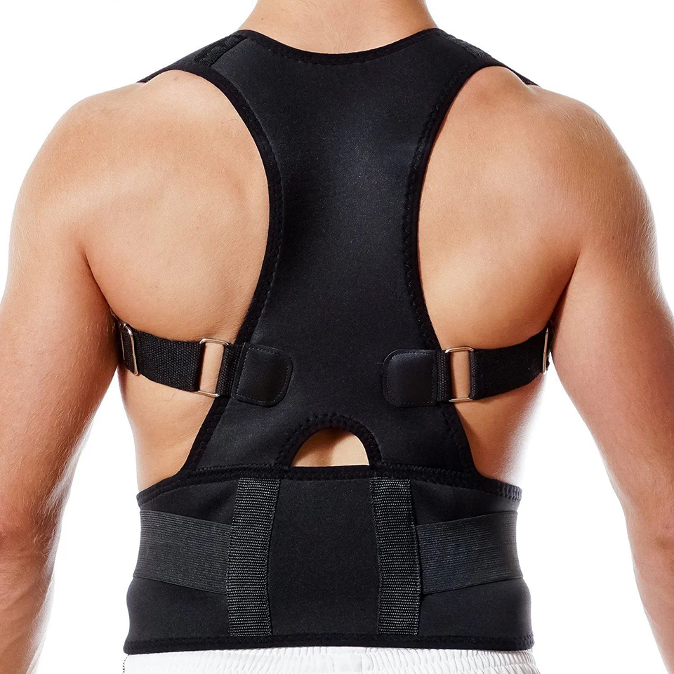 

Corset For Posture Correction Belly Back Support Belt Brace Shoulder Back Posture Corretor Men Back Corset Corretor De Postura