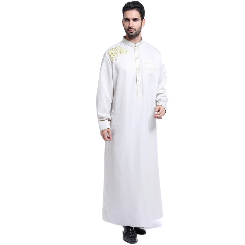 Мусульманская Мода 2020 мужской халат кафтан Мужская одежда аксессуары большие