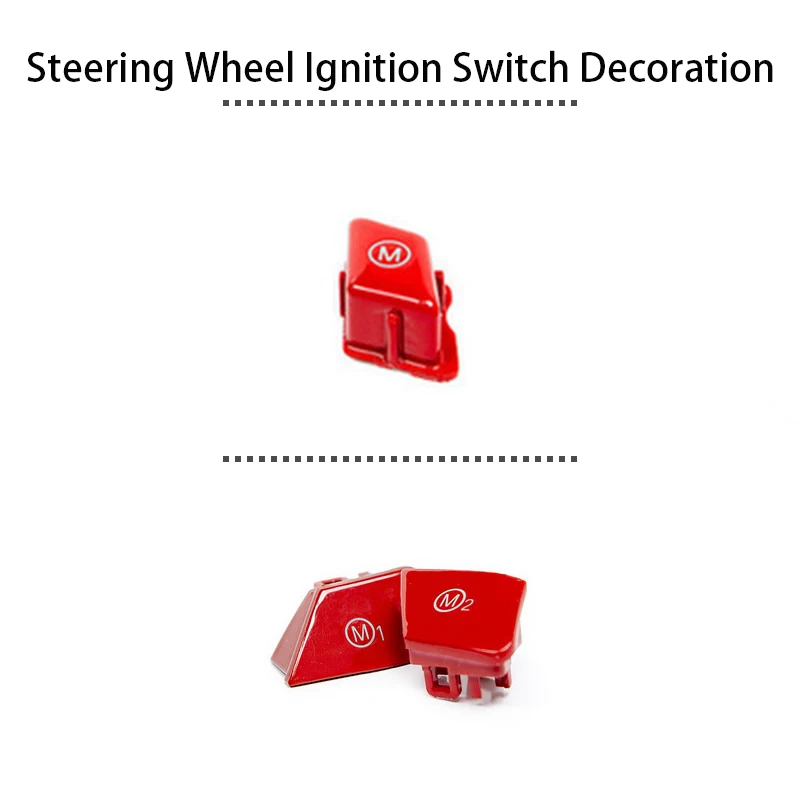 Кнопка для замены рулевого колеса CHUKY персонализированная красная кнопка режима