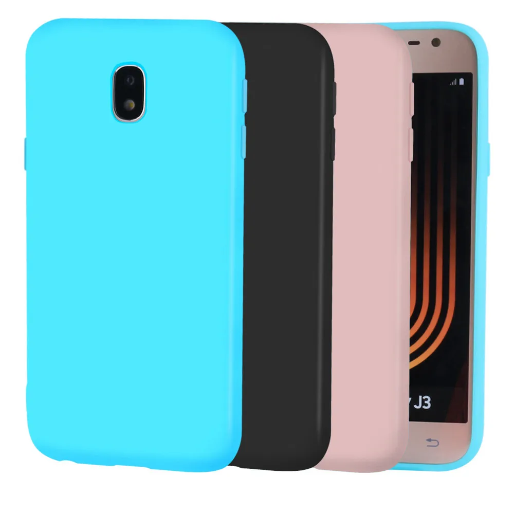 Mobile Phone Case For Samsung Galaxy J3 2017 J330 New Soft TPU Candy Girls Bag Back Cover 2016 J320 |