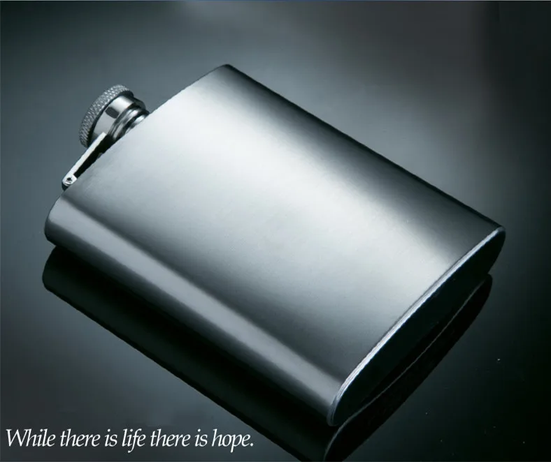 Фляжка из нержавеющей стали для виски 8 унций | Дом и сад