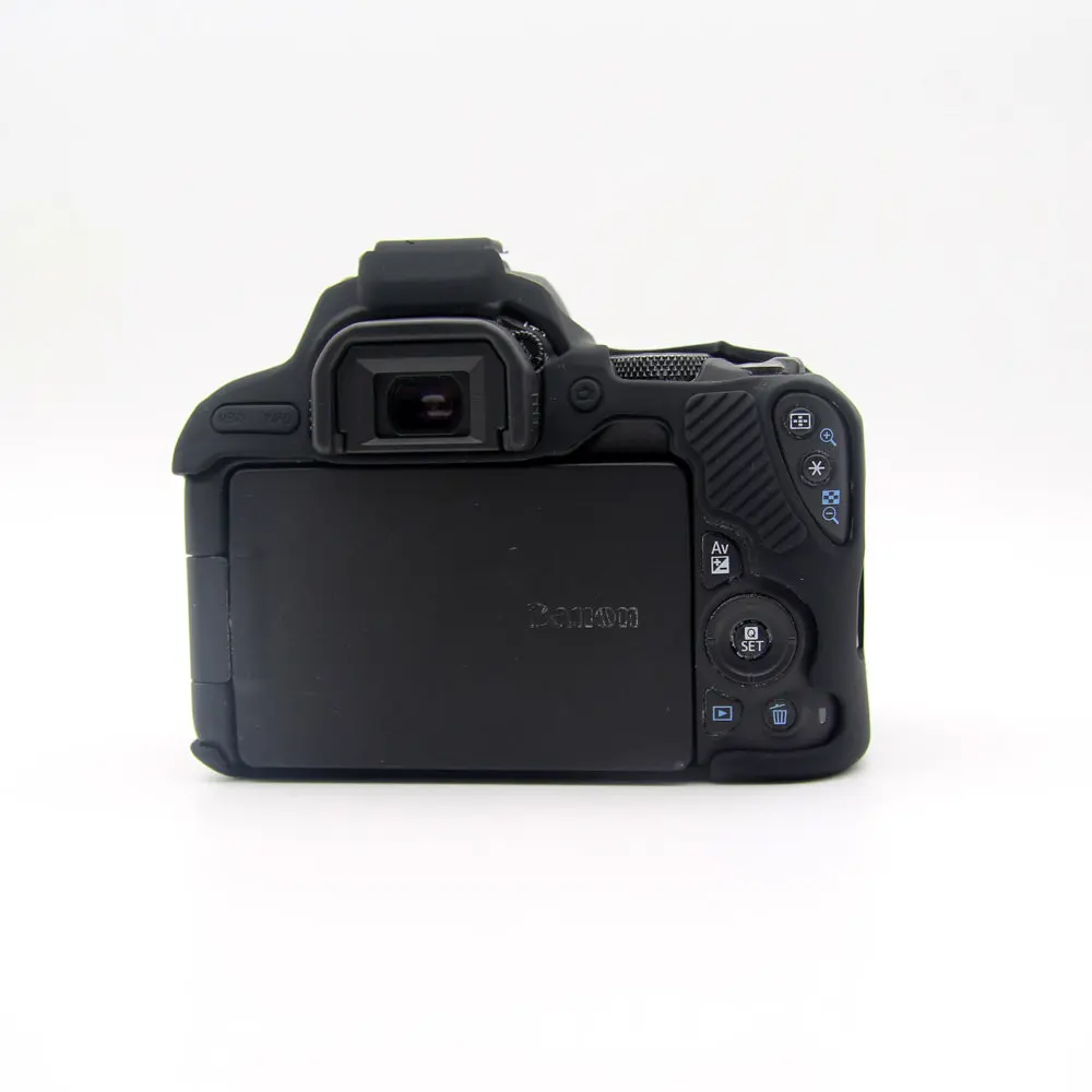 Камера сумка силиконовой резины чехол Крышка для Canon 600D 650D 700D 80D 800D 200D 1500D 1300D 77D 70D 7D2 6D 5D3 5D4 6D2 DSLR Камера