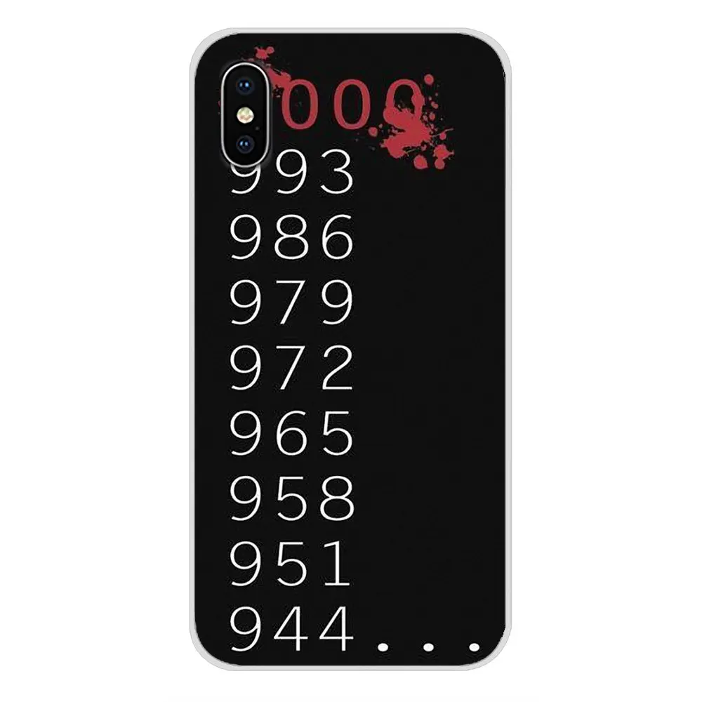 What's 1000 Minus 7 tokyo ghoul Quote для Samsung Galaxy A3 A5 A7 J1 J2 J3 J5 J7 2015 2016 2017 аксессуары чехлы