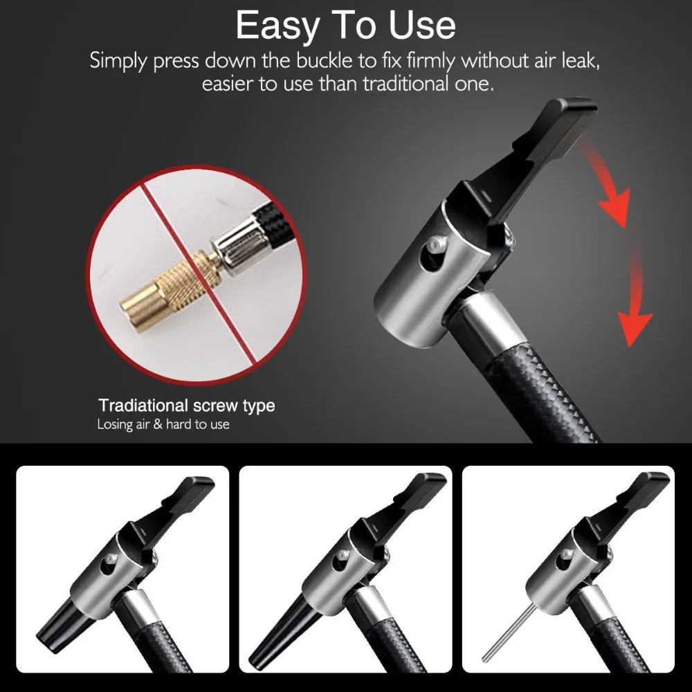 Автомобильный воздушный компрессор насос постоянного тока 12 В цифровой для шин 35