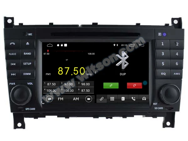 Автомобильная аудиосистема WITSON dvd проигрыватель с gps под управлением Android 11 для BENZ