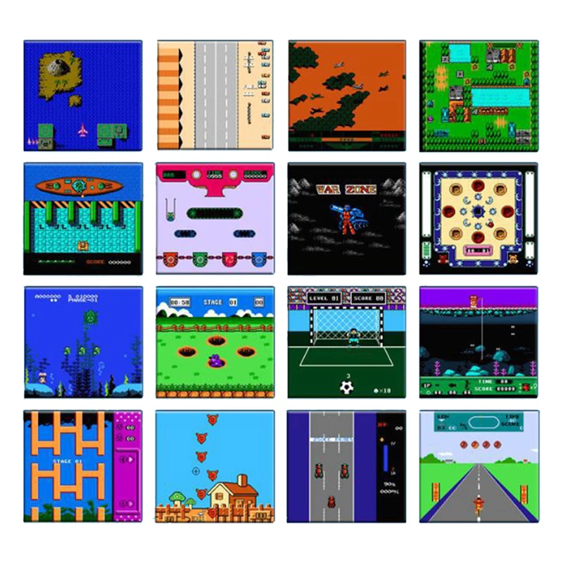Портативные Ретро игры портативная игровая консоль 8 битная машина аркадные