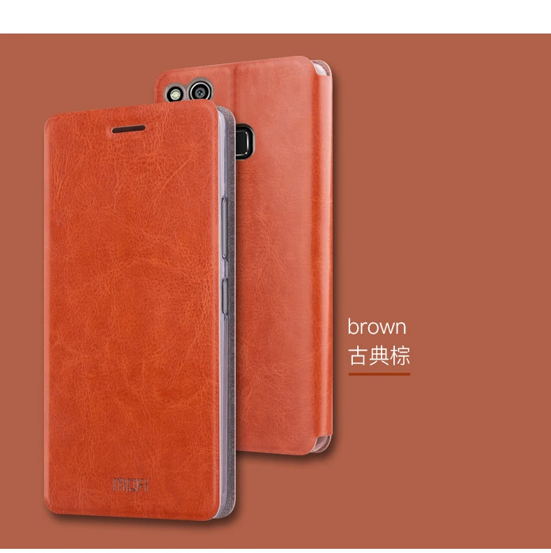 Чехол для huawei P10 Lite,, Mofi, роскошная подставка из искусственной кожи, откидная задняя крышка, чехол для huawei Nova Lite, чехол для телефона s Shell
