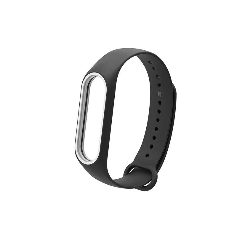 Black Браслет Correa mi Band 3/4, металлический браслет без винтов, браслеты из нержавеющей стали для Xiaomi mi Band 4 Pulseira mi band 3, браслеты - Цвет ремешка: Black