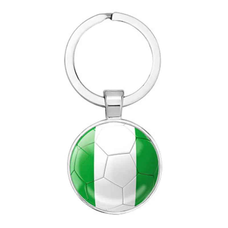 Edwin брелок для Для женщин мужчин национальные флаги принт Стекло Jewelry Кольцо