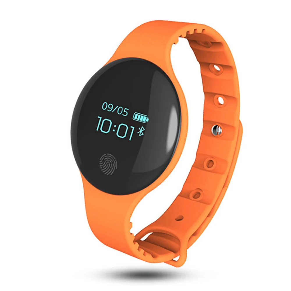 Orange Смарт-часы с Bluetooth, IOS, Android, женские спортивные умные часы с шагомером, фитнес-браслетом, умные часы для iPhone, женские часы - Цвет: Orange