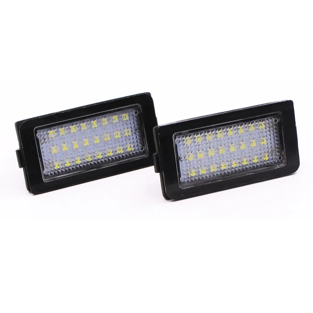 Светодиодная лампа для номерного знака E38 2X24SMD без ошибок BMW 7 серии 95-01 740iL 750iL 740i -