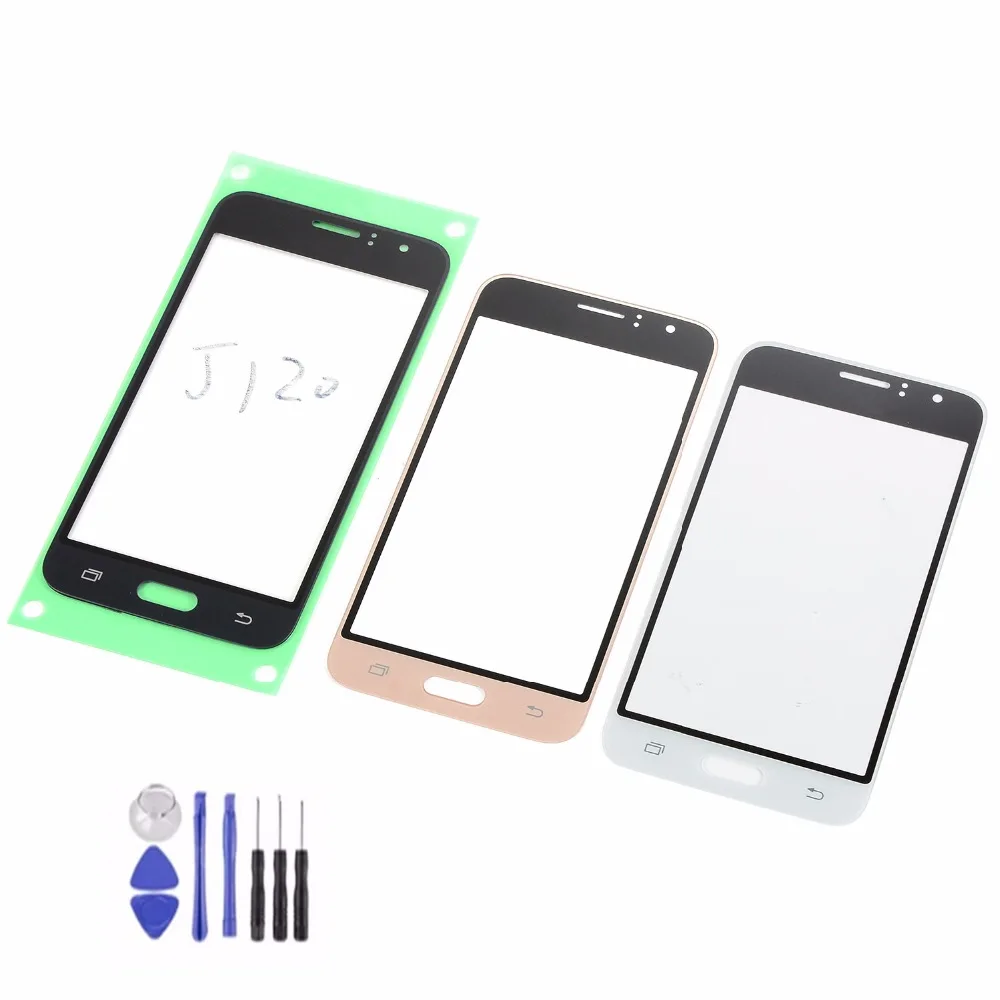 Сенсорный экран для Samsung Galaxy J1 2016, J120, J120F, J120M, J120H, J120FN, стеклянная панель, дигитайзер, сенсор с клеем + Инструменты