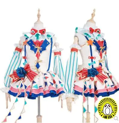 Lovelive! Honoka Kotori Umi Eli Nozomi Maki Rin Hanayo Nico awaken цирковое Платье Аниме Косплей Костюм - Цвет: Kousaka Honoka
