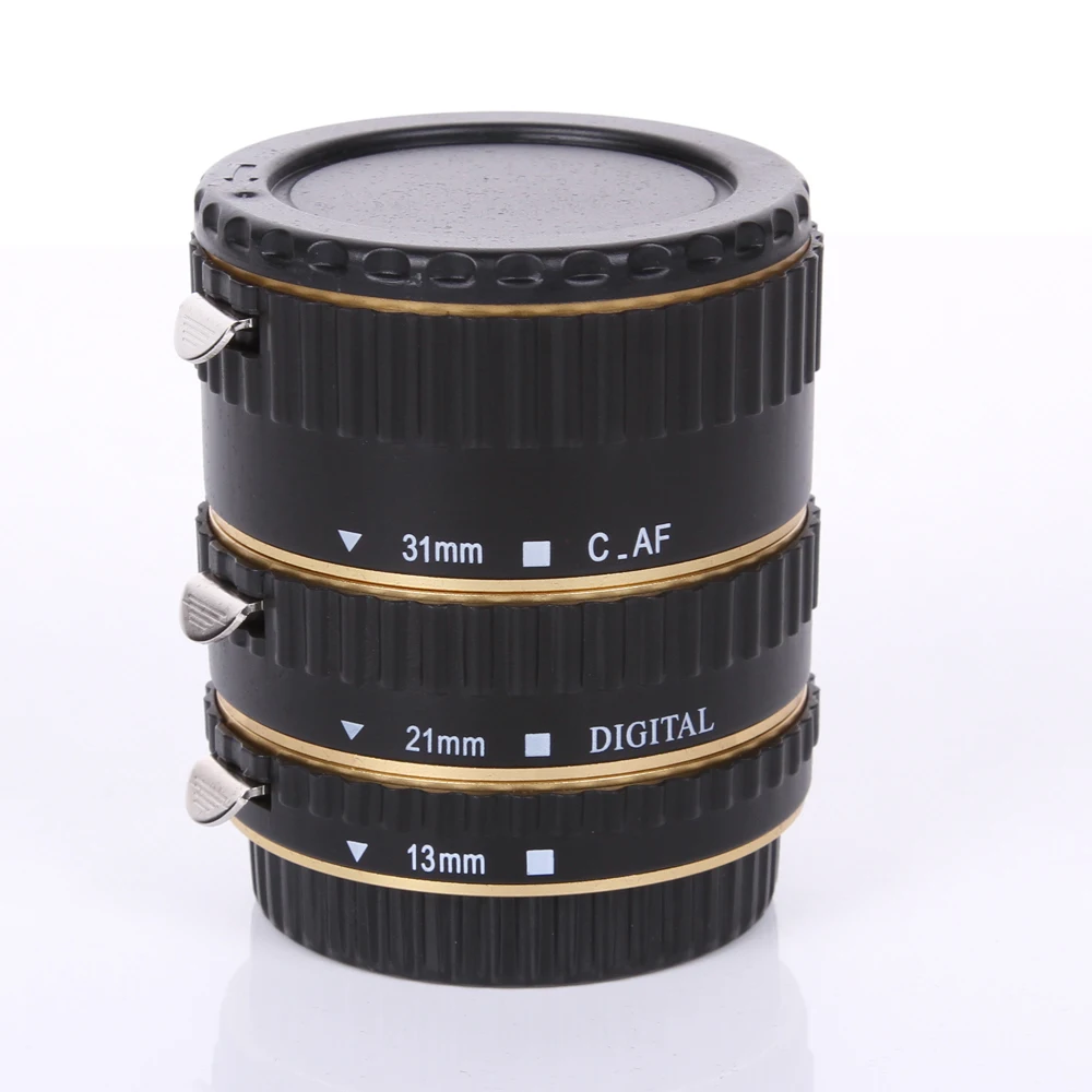 FOTGA золотистая металлическая Автоматическая макро удлинительная трубка с