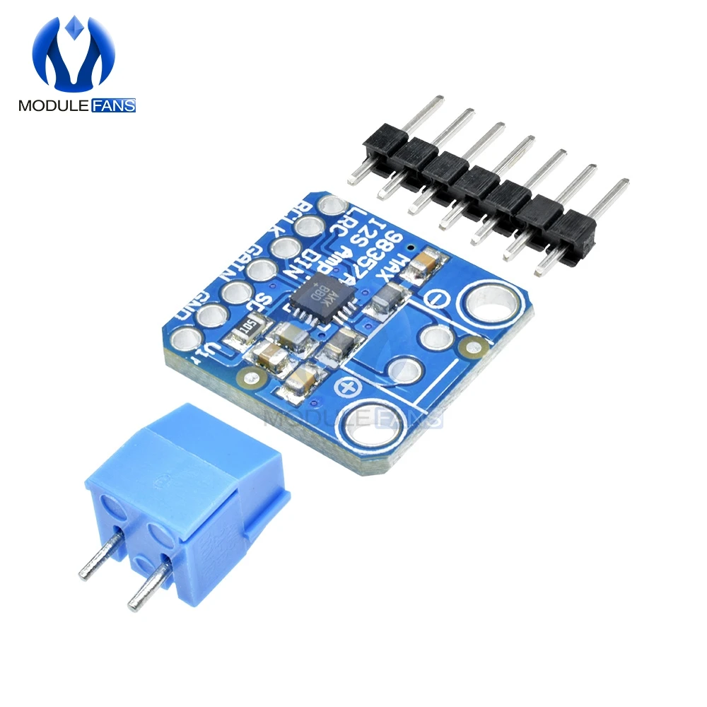 Плата модуля прерывания усилителя MAX08357 I2S Amp DAC 3 Вт класса D для Arduino Zero Raspberry Pi с