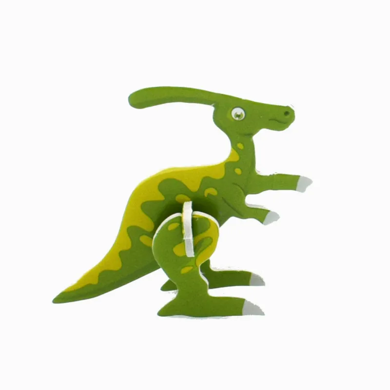 3d пазл динозавр модель из бумаги сборная головоломка Обучающие игры игрушки для