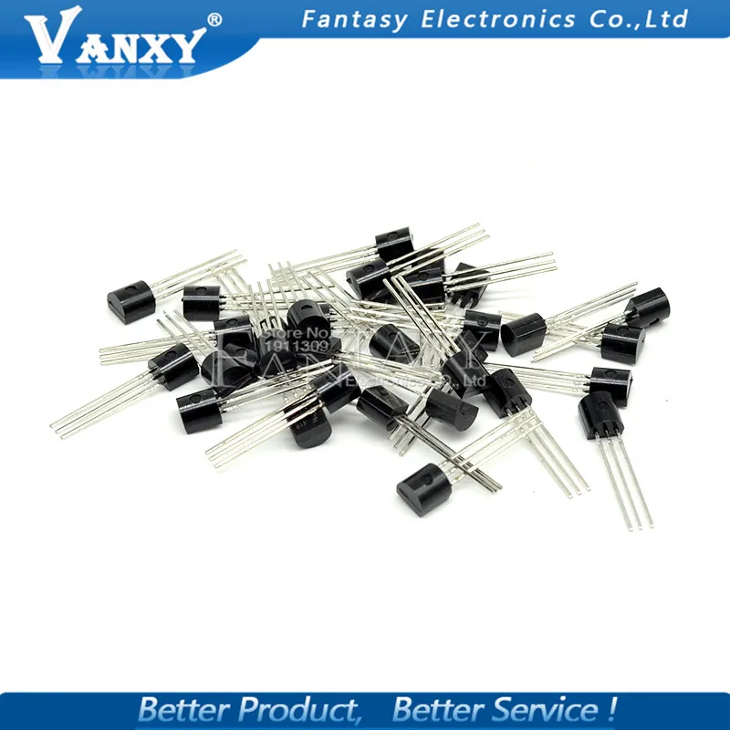 100PCS BC547B TO-92 BC547 TO92 547B new triode transistor | Электронные компоненты и принадлежности