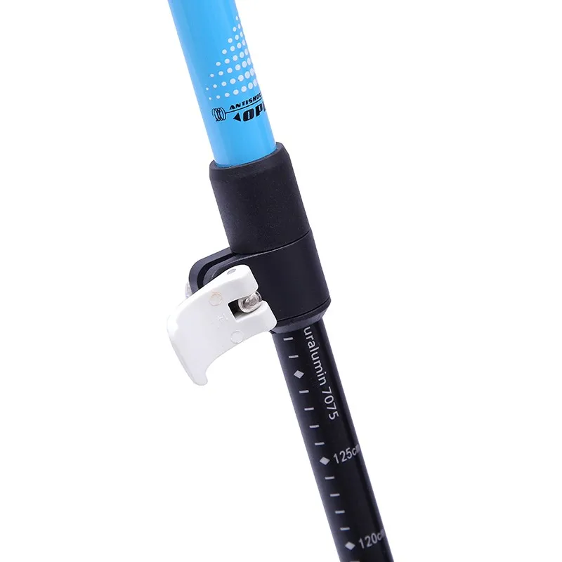 1 пара/2 шт./лот Trek Pole скандинавские палки Телескопические альпеншток алюминиевый сплав стрельба Трость Костыль Senderismo