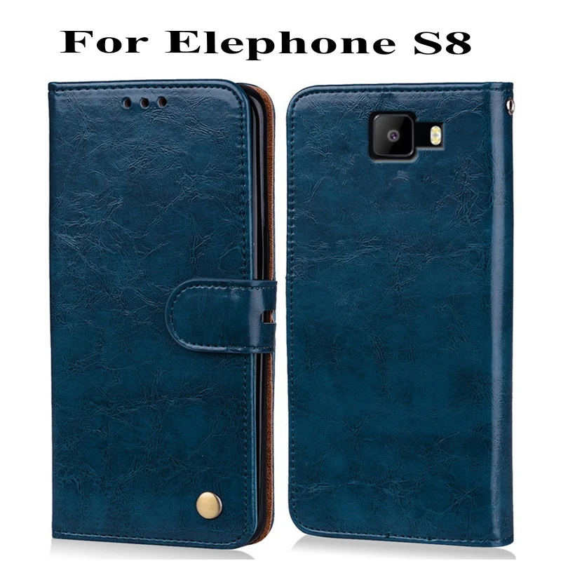 Newest Wallet Case For Elephone S8 Book Back Cover 6.0&quot100% Special PU Leather Flip Phone Bag B01 | Мобильные телефоны и