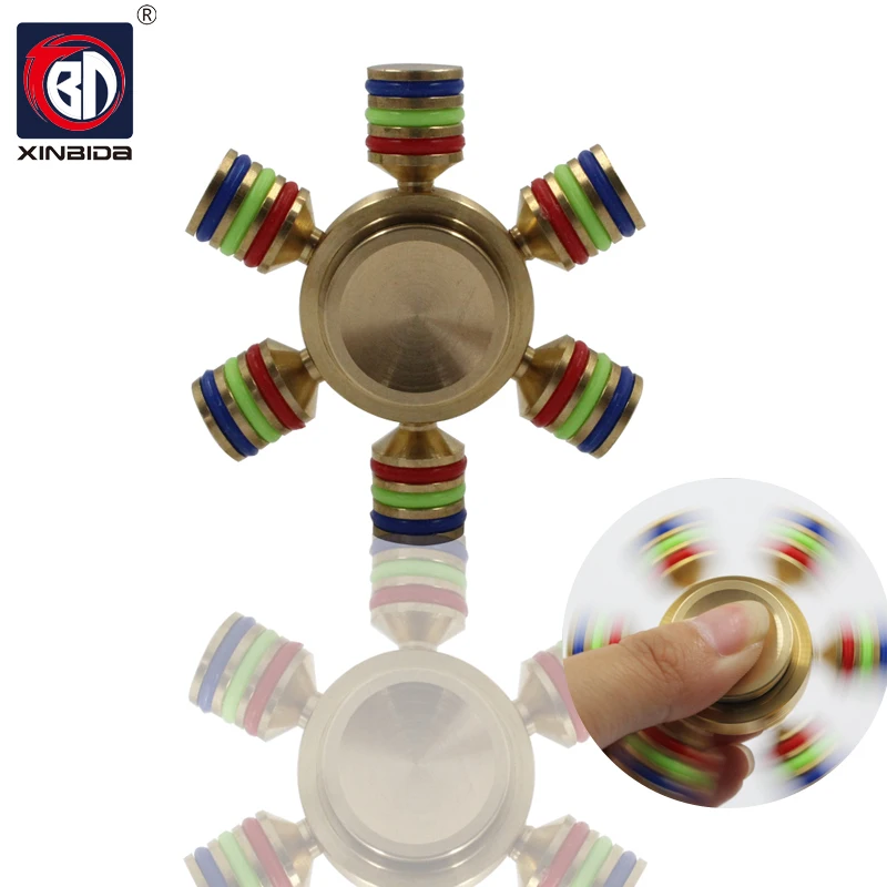 Ручной Непоседа палец Spinner шесть руку штурвала колесо обозрения гироскоп фокус