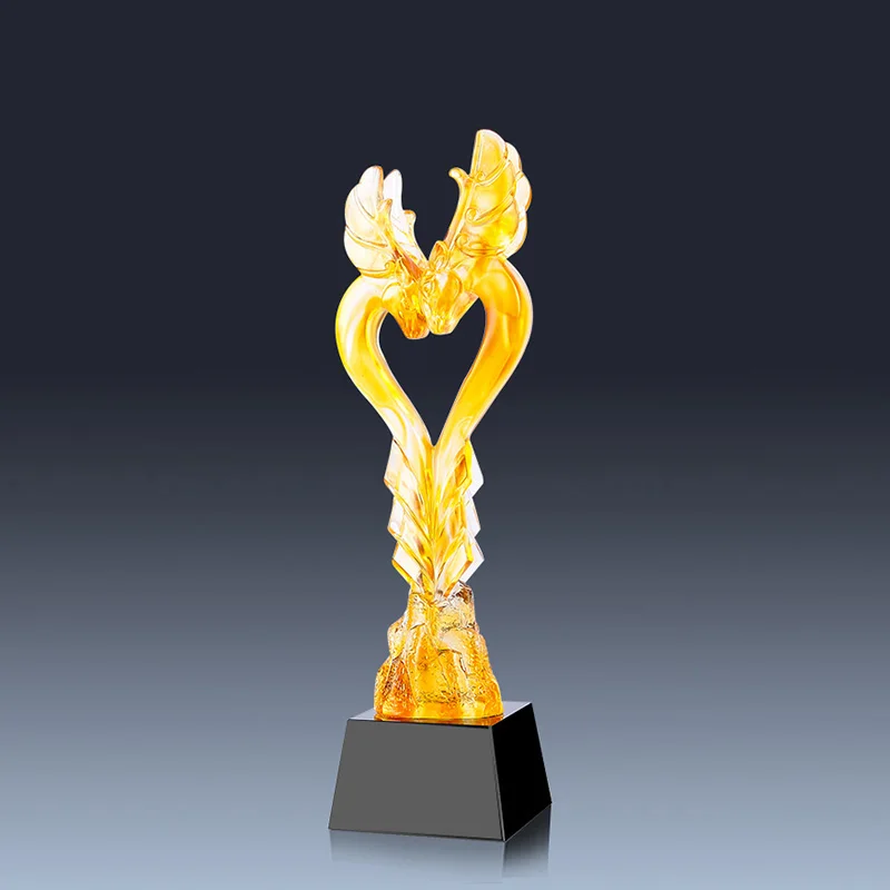 Дропшиппинг Новый дизайн 2019 Лидер продаж Liuli хрустальный трофей глазури сувенир