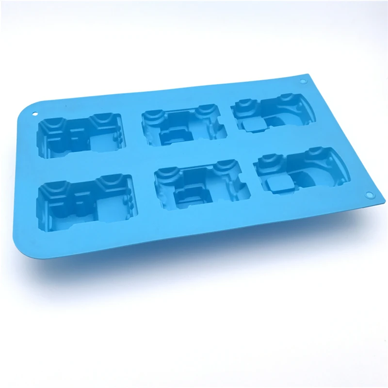 Aomily DIY 6 видов стилей 3D автомобиля Форма Силиконовый Торт помадка формы шоколад