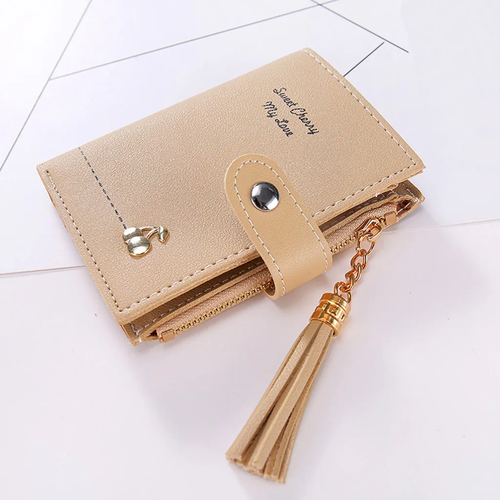 Aelicy модный мини кошелек с кисточками женские кошельки женский короткий для