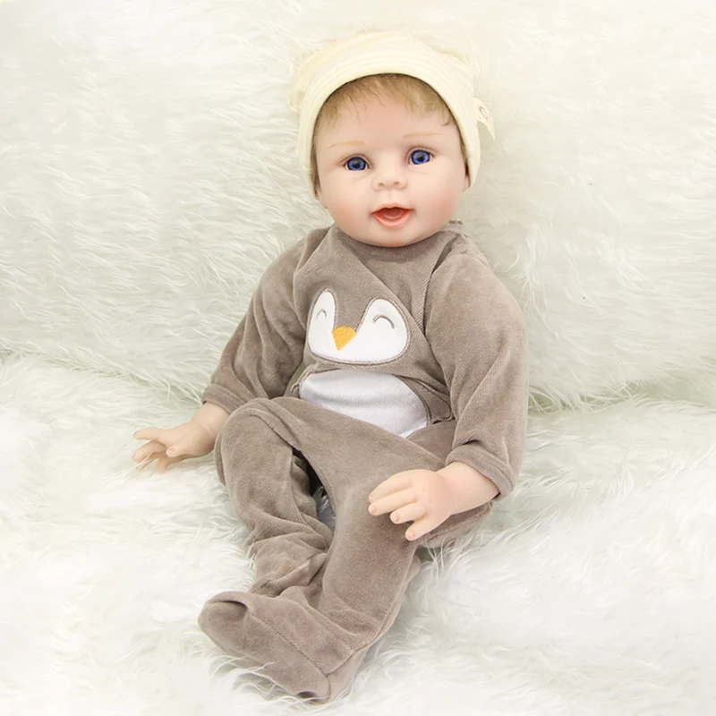 Силиконовая Реалистичная кукла для новорожденных 22 дюйма|realistic newborn doll|newborn dollsdoll