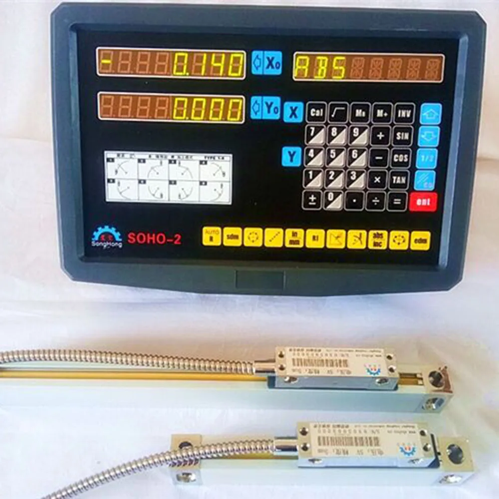 1 шт. gcs899-3d полный набор фрезерные/станок/сверлильный станок цифровое считывание