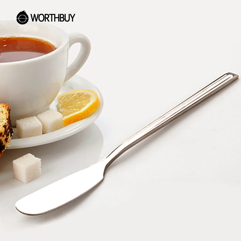 WORTHBUY Нож для масла из нержавеющей стали нож кремового торта шпатель сыра резак