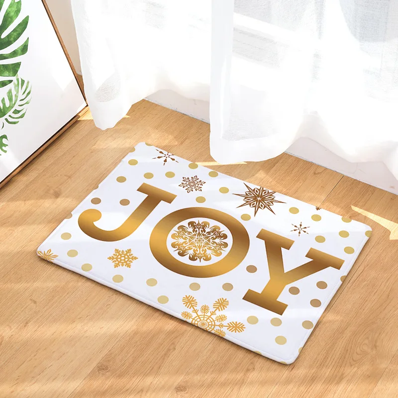 Beautiful Christmas Tree Printed Non-slip Bath Mat Absorbent Home Decor Doormat 40x60cm/50x80cm | Дом и сад