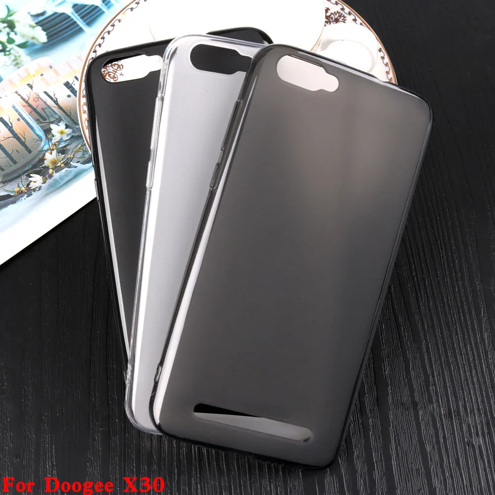 Матовый чехол для Doogee X30 мягкий силиконовый бампер из ТПУ Для X20 Чехол X10|Бамперы| |